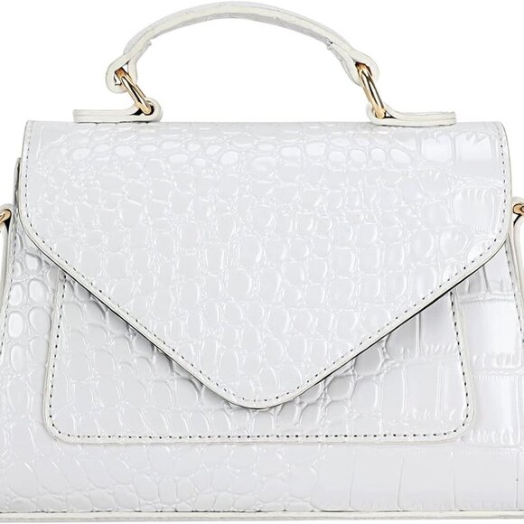 Crocodile Crossbody Shoulder Bags for Women, Small Trendy Purse for Phone, Women - Picture 1 of 8